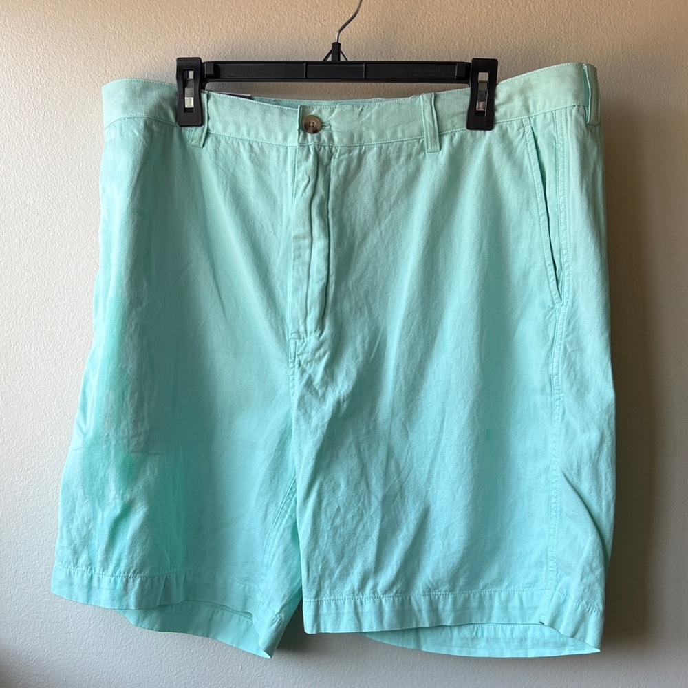 Vineyard Vines Men’s Mint Green Classic Fit 8” Island Short Size 38 NWT FLAW